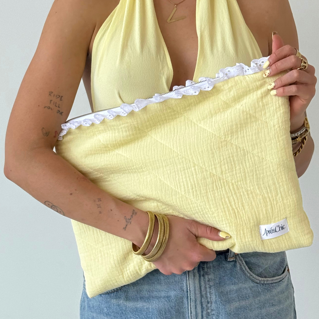 obal na notebook "butter yellow"