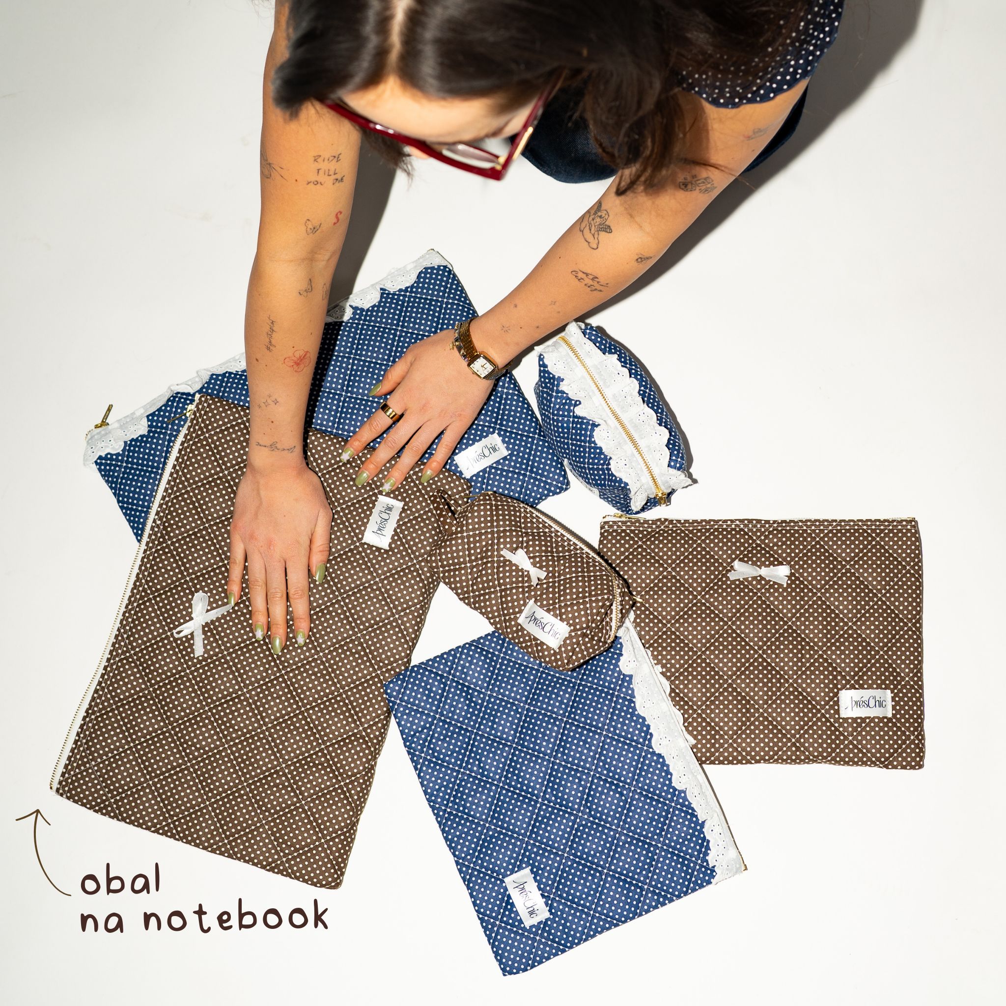 obal na notebook "brownie"