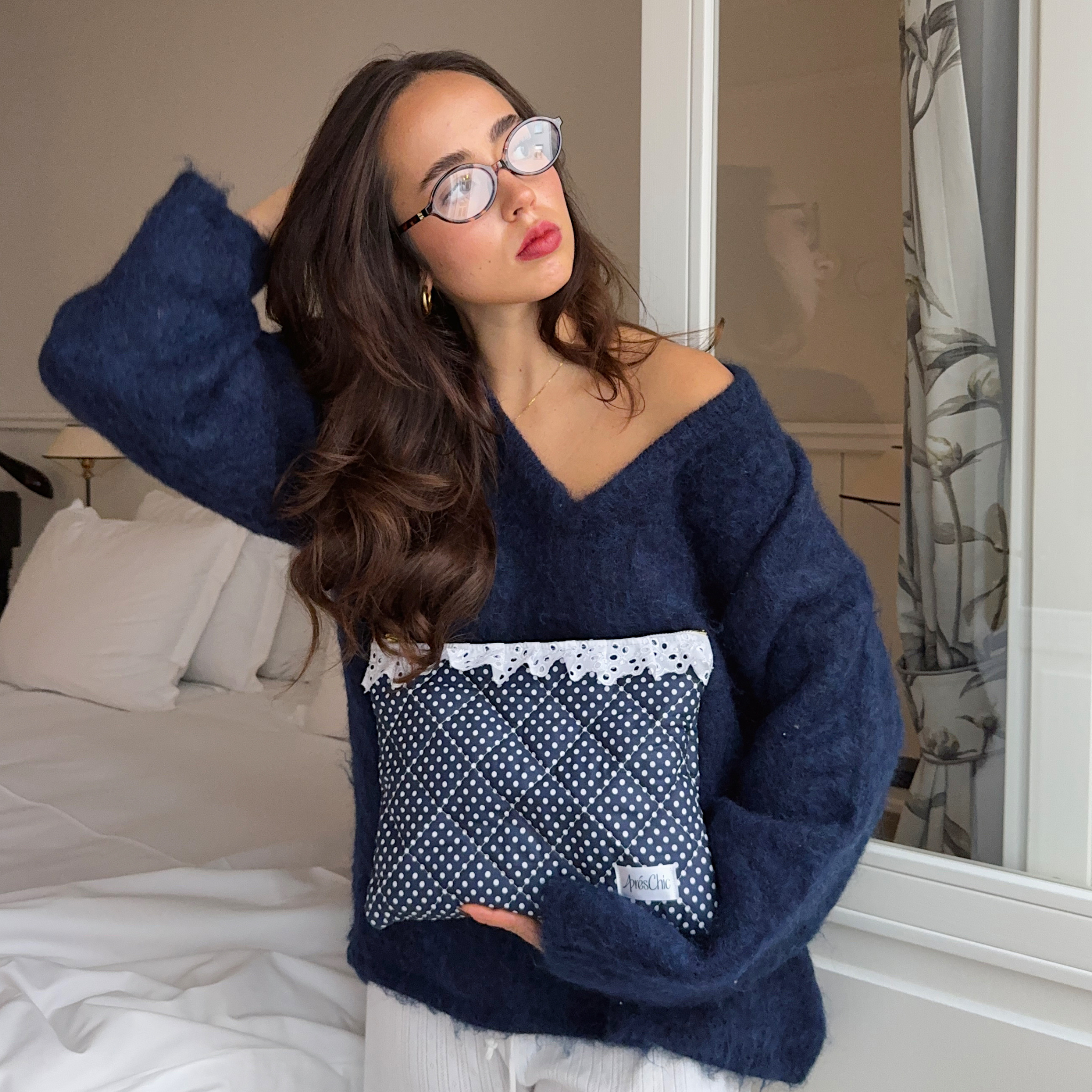 obal na tablet "navy"