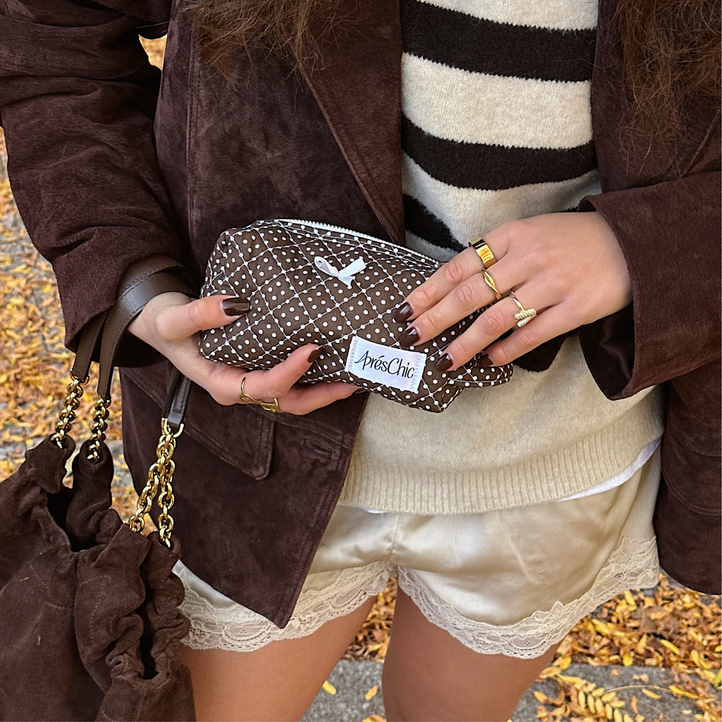 kosmetická taštička "brownie"