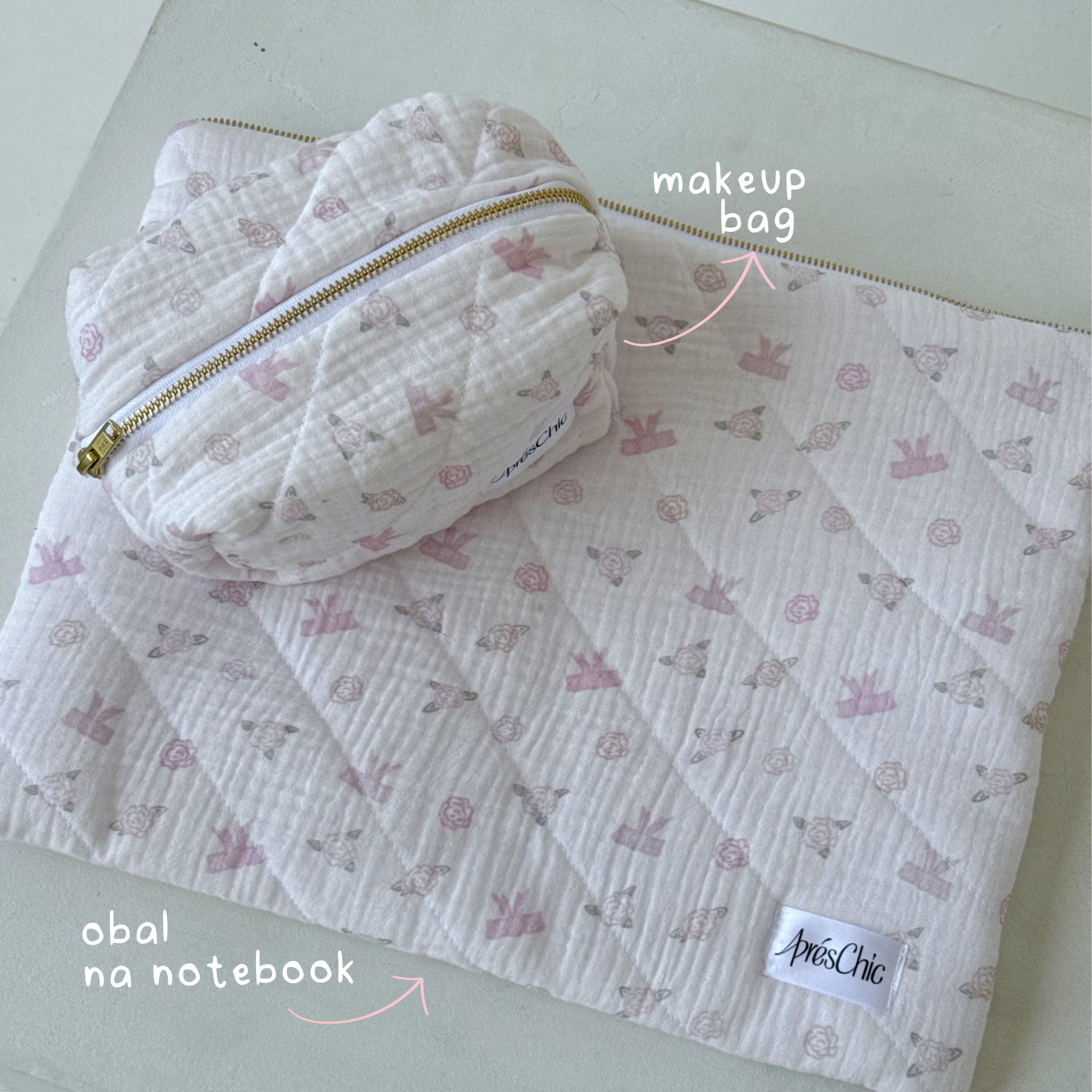 obal na notebook "coquette"